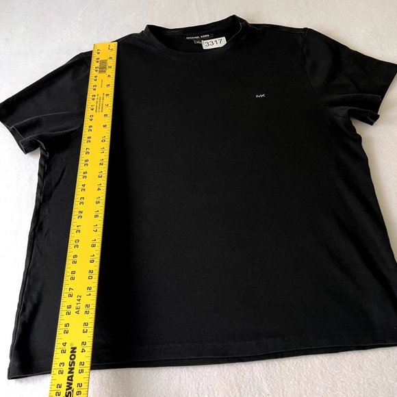 Michael Kors Black Soft Neutral Capsule Tee T shirt Large - Picture 3 of 8
